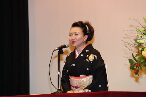 今年も、神田陽子さんの特別講談を聞かせていただきました