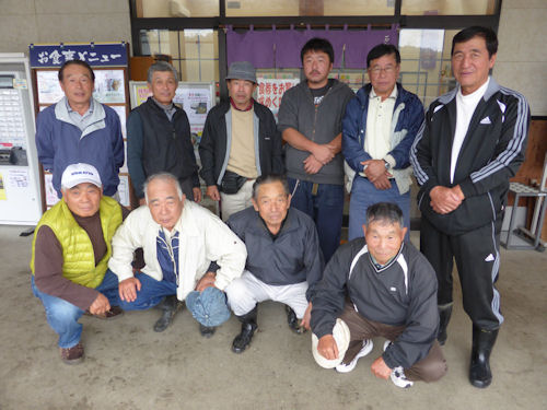 茂木町ニラ生産振興会の皆さん