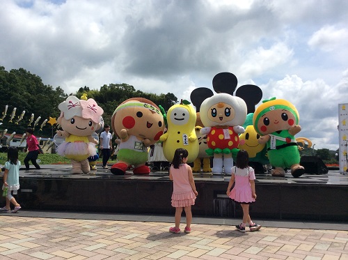 県内ゆるキャラ大集合