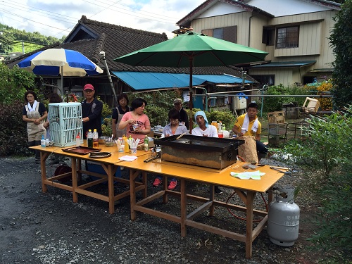 保護者による出店もありました