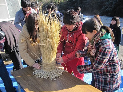 門松作りに挑戦！