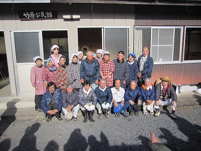 竹原里づくり協議会の皆さん