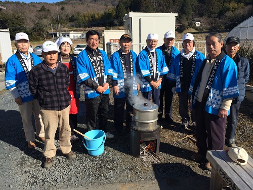 「もちつき隊」の皆さま