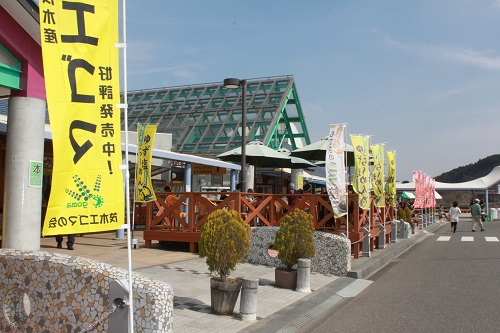 道の駅もてぎは月曜日から大盛況！