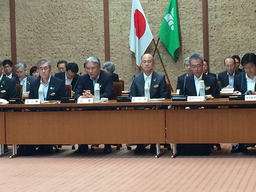 福田知事ほか県幹部の皆さん