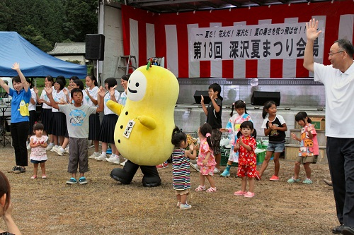 みんなでゆずも音頭を踊りました！