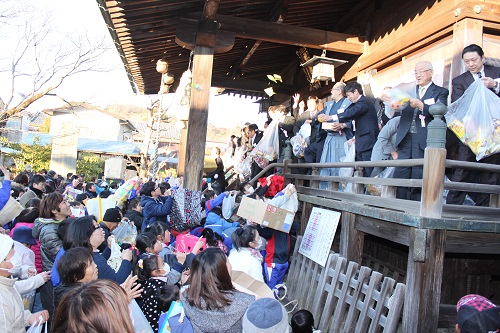 豆まき（八雲神社）